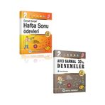 Mutlu Yayıncılık 2. Sınıf Çarşaf Çarşaf Haftasonu Ödevleri Ve 2. Sınıf 36lı Sarmal Deneme