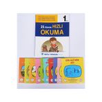 Mutlu Yayıncılık Mutlu Hızlı Okuma+ 10 Adet Cin ali Hikaye Kitabı 1.Sınıf Yeni Ürün
