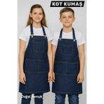 MUTLUGYM ÇOCUK Atölye Barista Seramik Aşçı Master Chef Çiçekçi Pastacı Kot Denim Önlük