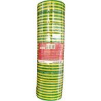 Mutlusan 0,13MMX19MMX10YDS (9.14M) Izole Bant Sarı-Yeşil Çizgili - 10 Adet