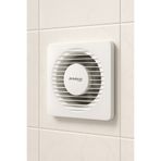 Mutlusan 100 mm 4” Havalandırma Aspiratörü – 12W Sessiz Banyo ve Tuvalet Fanı (2450 rpm)