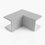 Mutlusan 12x12 mm Metalik Gri İç Köşe