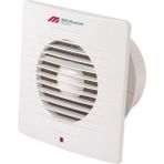 Mutlusan 150 mm Mutfak ve Banyo Aspiratörü Beyaz Renk Plastik Kolay Montaj Özelliği 150x150 mm