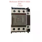 Mutlusan 3P 25A 11Kw Ac Kontaktör 220V 1No+1Nc (25 Amper 220 Volt 1 Açık 1 Kapalı Kontak Trifaze Kontaktör)