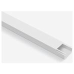 Mutlusan 40 x 25 mm Kablo Kanalı Yapışkan Bantlı (2 Metre) - Beyaz