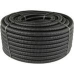 Mutlusan 40'lık Plastik Spiral Boru Siyah (25 M)