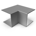 Mutlusan 40x40 mm Metalik Gri İç Köşe
