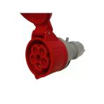 Mutlusan 5X16a Cee Norm Trifaze Seyyar Uzatma Prizi 3P+T Ip44 (Mut-102 380V Volt Trifaze Sanayi Tip Dişi Fiş)