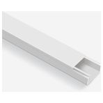 Mutlusan 60 x 40 mm Kablo Kanalı Yapışkan Bantlı (2 Metre) - Beyaz