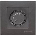 Mutlusan 600 W Çerçeveli Rita Füme Altın Işıklı Dimmer