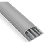 Mutlusan 75X18 Balık Sırtı Gri Kablo Kanalı 2 X 1 Metre