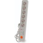 Mutlusan Akım Korumalı 6'lı Usb'li Topraklı Priz Çocuk Korumalı 3x1,5 1,5mt Kablolu
