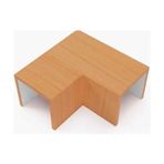 Mutlusan Armut 16x16 mm L Köşe Kablo Düzenleyici