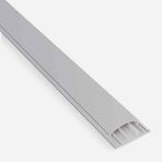 Mutlusan Balık Sırtı Metalik Gri 2 mt 60x15 mm Kablo Kanalı