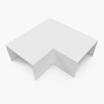 Mutlusan Beyaz 16x16 mm L Köşe Kablo Düzenleyici