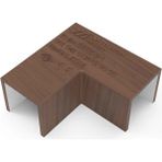 Mutlusan Ceviz 12x12 mm L Köşe Kablo Düzenleyici