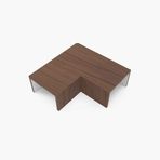 Mutlusan Ceviz 25x16 mm L Köşe Kablo Kanalı Ek Parçası