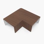 Mutlusan Ceviz 40x25 mm L Köşe Kablo Kanalı Ek Parçası