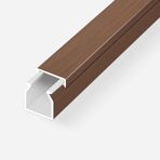 Mutlusan Ceviz 40x40 mm Kablo Kanalı