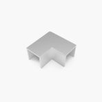Mutlusan Mat Gri 16x16 mm L Köşe Kablo Kanalı Ek Parçası