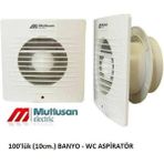 Mutlusan Plastik Aspiratör 100 mm