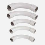 Mutlusan Pvc 14 mm Alev Yaymayan Dirsek