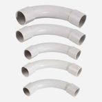 Mutlusan Pvc 20 mm Alev Yaymayan Dirsek