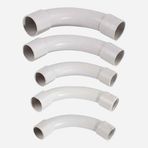 Mutlusan Pvc 20 mm Alev Yaymayan Dirsek