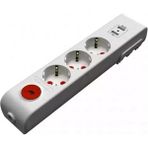 Mutlusan Ri-Tech Üçlü Usb Anahtar Topraklı Çocuk Korumalı Klemensli Grup Priz