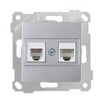 Mutlusan RJ12-CAT5E Rita Inox Priz