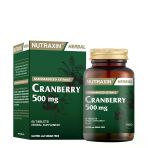 Mutraxin Cranberry 500 Mg Takviye Edici Gıda 60 Tablet