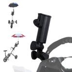 Muttiy Golf Sepeti Şemsiye Tutucu, Ayarlanabilir Şemsiye Miktarı Golf Push Cart Aksesuarları için Montaj Eki