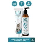 muvicado Hamile ve Yavru Kediler İçin Multivitaminli Kedi Malt Macun - Omega-3 ve Omega-6 İçeren Balık Yağı