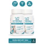 muvicado Yavru Kedi Süt Tozu Kitten Milk Powder Taurin DHA Anne Hamile Yavru Kedi Süt Desteği