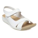 Muya 31121 Z Alula Casual Günlük Beyaz Kadın Sandalet