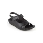 Muya 31121 Z Alula Casual Günlük Siyah Kadın Sandalet