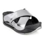 Muya 31210 Z Penelope Platform Metalik Kadın Terlik