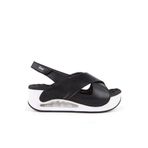 Muya 31213 Z Assos Platform Siyah Kadın Sandalet