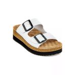 Muya 33235-019 Recast Beyaz Anatomik Kadın Terlik