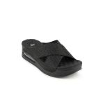 Muya Fly 31169-430 Air Max Anatomik Taban Kadın Terlik Desenli Siyah 36-40