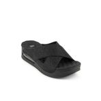 Muya Fly Anatomik Airmax Memory Foam Kadın Terlik Desenli Siyah
