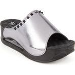 Muya Orthopedix Gema Anatomik Air Max Tabanlı Kadın Terlik 31211 - Kurşun