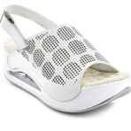 Muya Orthopedix Jambe Air Max Tabanlı Kadın Sandalet 34221 - Beyaz
