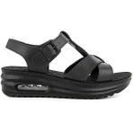Muya Reeves Anatomik Air Max Taban Islak Zemin Kadın Sandalet - Siyah
