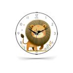 Muyika Çocuk Odası Saati Dekoratif Sessiz Aslan Desenli 26Cm Pds-26 Myk9920-6 Aslan