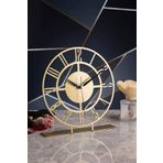 Muyika Design Muyika Bunnela Metal Gold/eskitme Masa Üstü Saati 25x23cm Mms-m
