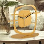 Muyika Maceire Gold Eskitme Metal Dekoratif Masa Üstü Saati 24x22cm Mms-m Sarı