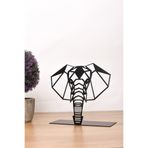 Muyika Metal Masa Üstü Biblo Fil 21X21Cm Bbl-M Myk1347