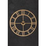 Muyika MYK1230 Romental Metal Eskitme 50x50 cm Duvar Saati