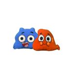 muyudi Darwin & Gumball Sevimli Peluş Yastık & Uyku Arkadaşı & Oyuncak & Hediyelik 26 Cm 2'li Set